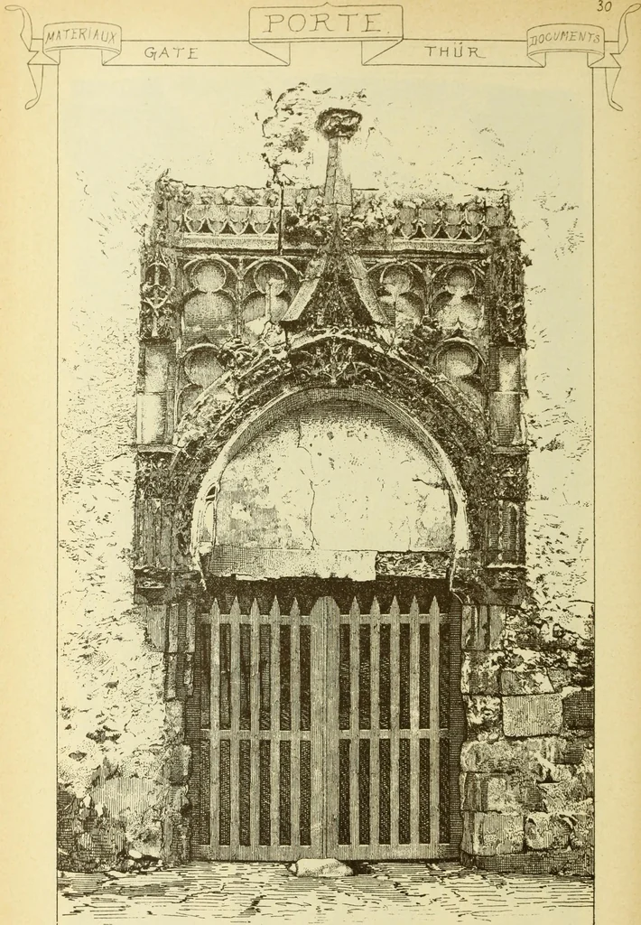 An illustration from Materials and documents of architecture and sculpture : classified alphabetically, 1915, leaf 301