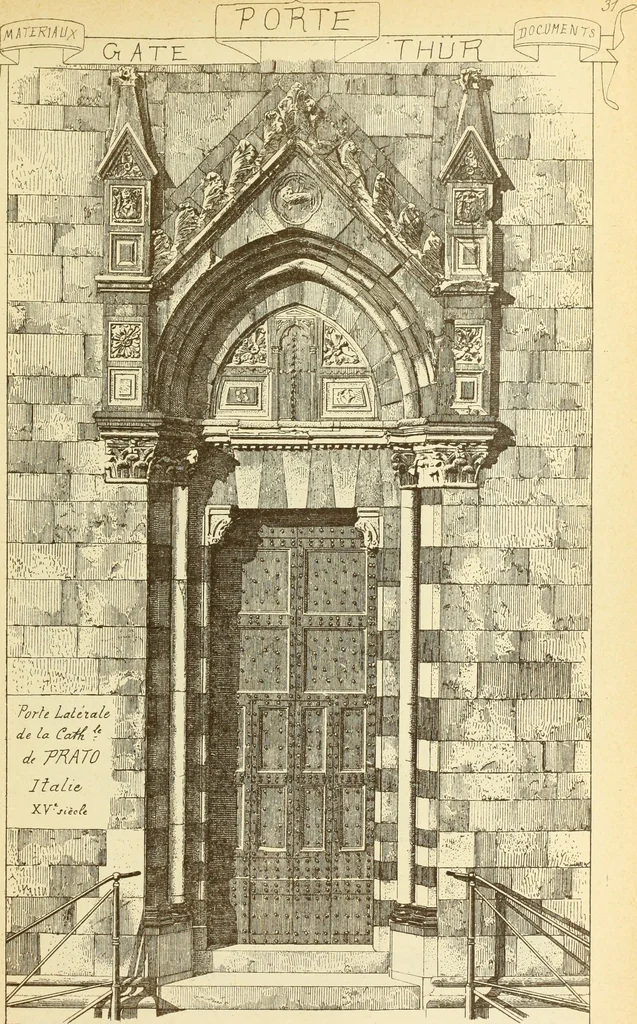 An illustration from Materials and documents of architecture and sculpture : classified alphabetically, 1915, leaf 302