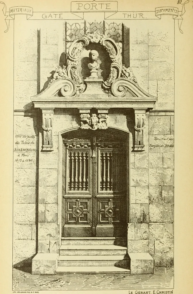 An illustration from Materials and documents of architecture and sculpture : classified alphabetically, 1915, leaf 303