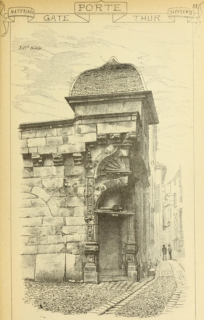 An illustration from Materials and documents of architecture and sculpture : classified alphabetically, 1915, leaf 304