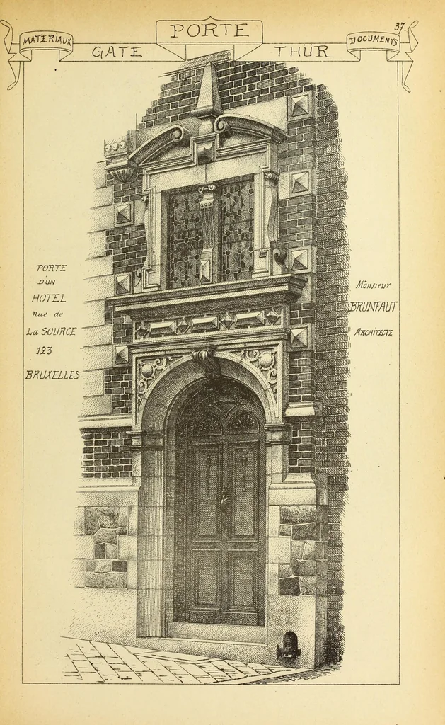 An illustration from Materials and documents of architecture and sculpture : classified alphabetically, 1915, leaf 308