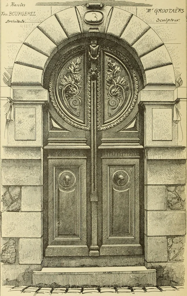 An illustration from Materials and documents of architecture and sculpture : classified alphabetically, 1915, leaf 309