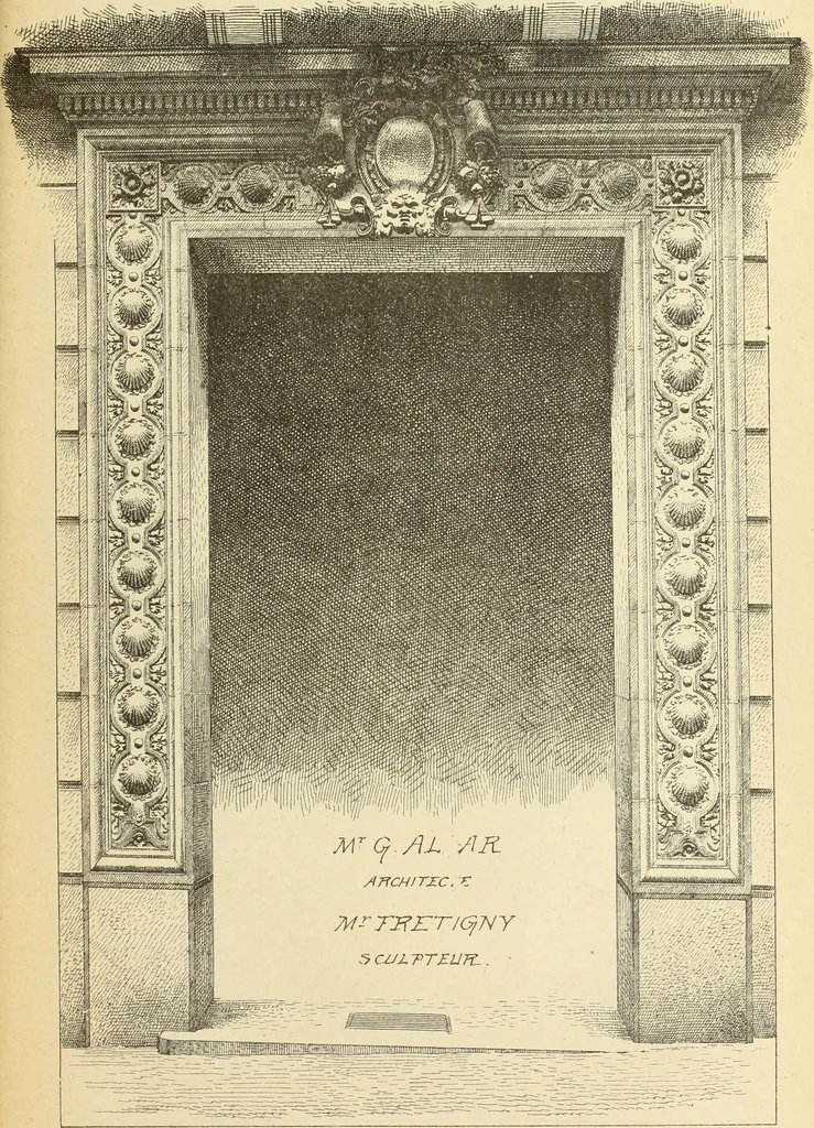 An illustration from Materials and documents of architecture and sculpture : classified alphabetically, 1915, leaf 310