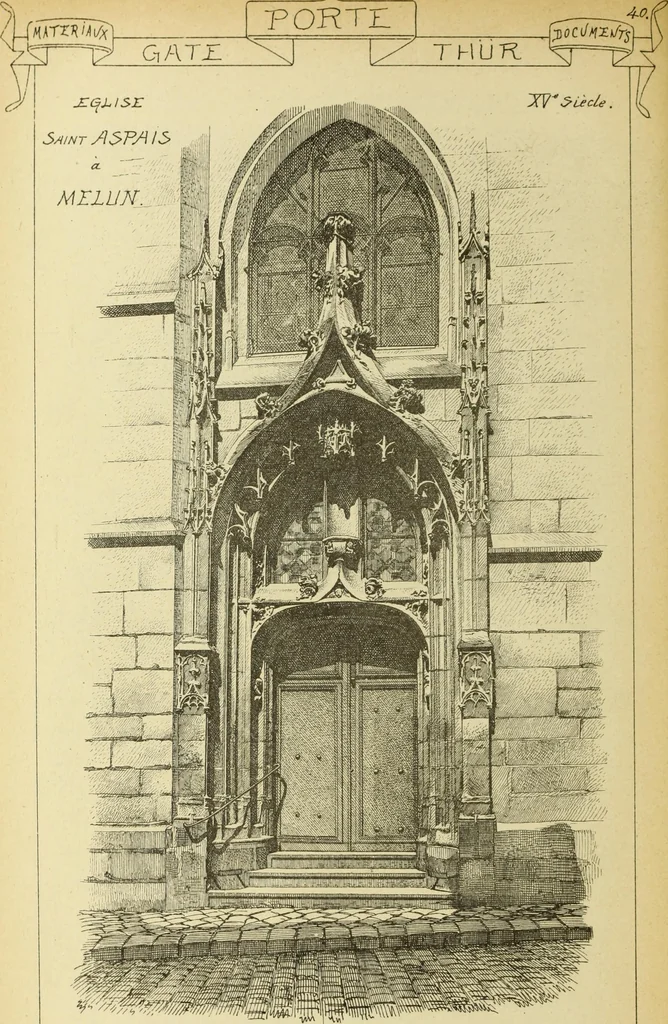 An illustration from Materials and documents of architecture and sculpture : classified alphabetically, 1915, leaf 311