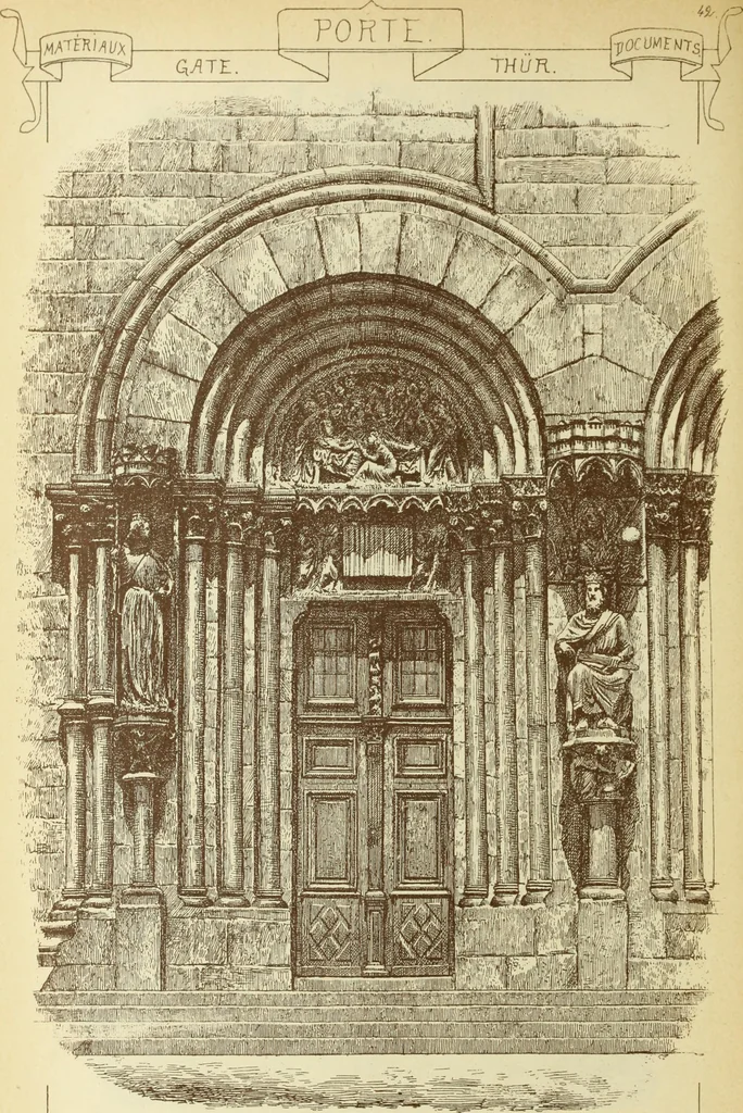An illustration from Materials and documents of architecture and sculpture : classified alphabetically, 1915, leaf 313