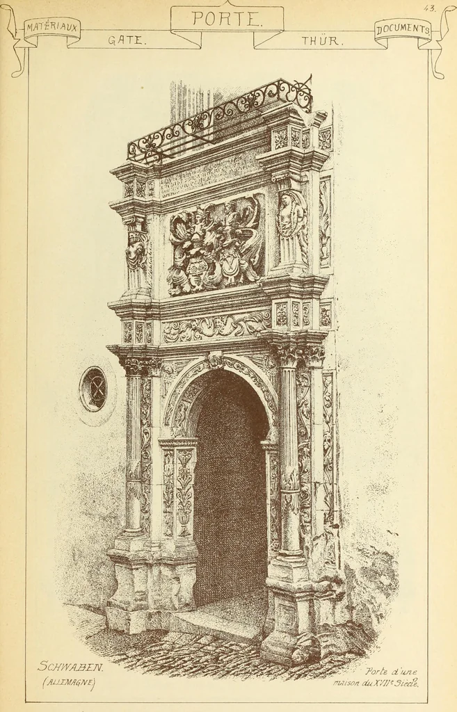 An illustration from Materials and documents of architecture and sculpture : classified alphabetically, 1915, leaf 314
