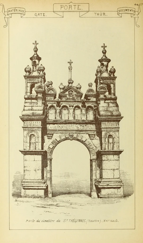 An illustration from Materials and documents of architecture and sculpture : classified alphabetically, 1915, leaf 315