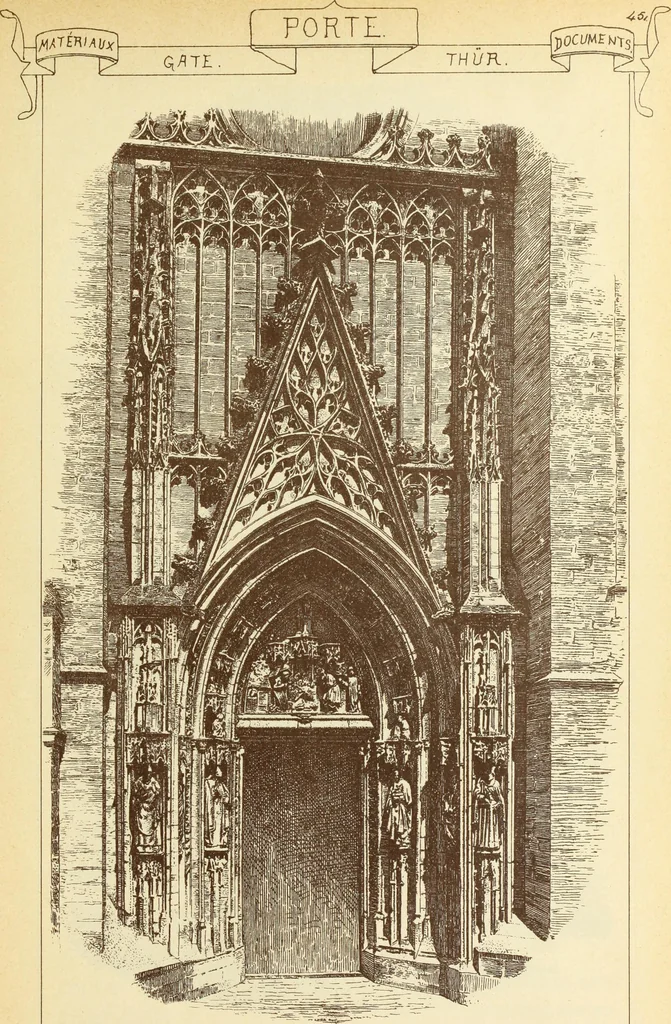 An illustration from Materials and documents of architecture and sculpture : classified alphabetically, 1915, leaf 316