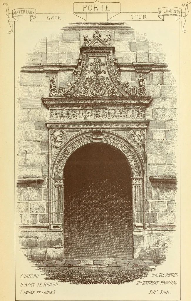 An illustration from Materials and documents of architecture and sculpture : classified alphabetically, 1915, leaf 318