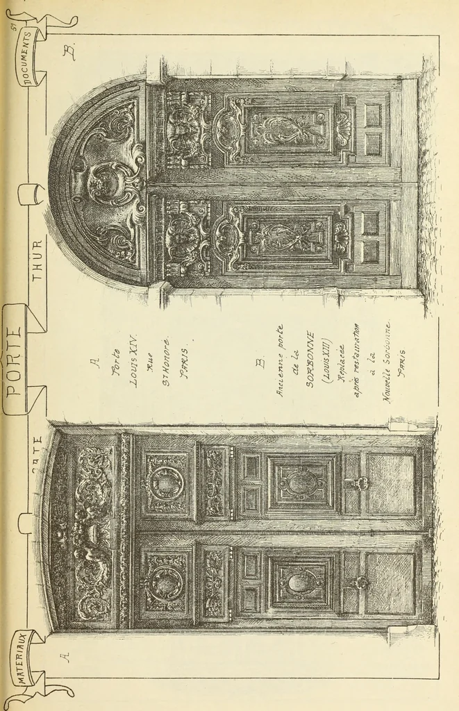 An illustration from Materials and documents of architecture and sculpture : classified alphabetically, 1915, leaf 322