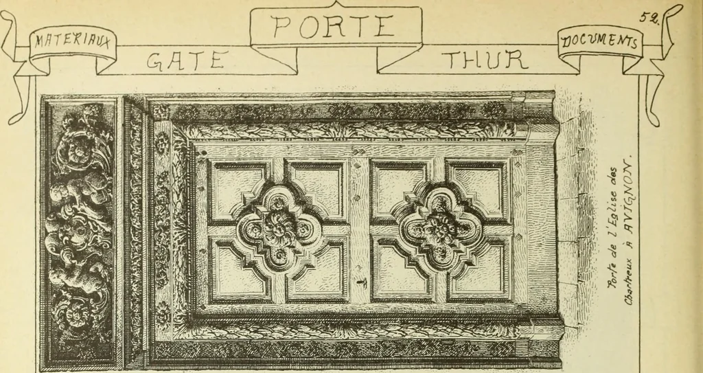 An illustration from Materials and documents of architecture and sculpture : classified alphabetically, 1915, leaf 323