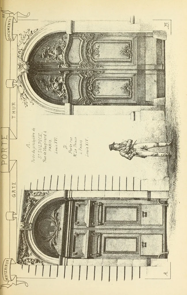An illustration from Materials and documents of architecture and sculpture : classified alphabetically, 1915, leaf 326
