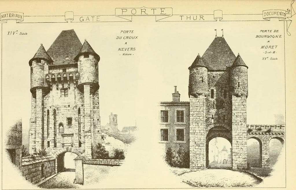 An illustration from Materials and documents of architecture and sculpture : classified alphabetically, 1915, leaf 330