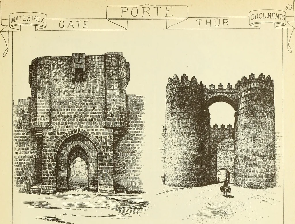 An illustration from Materials and documents of architecture and sculpture : classified alphabetically, 1915, leaf 334
