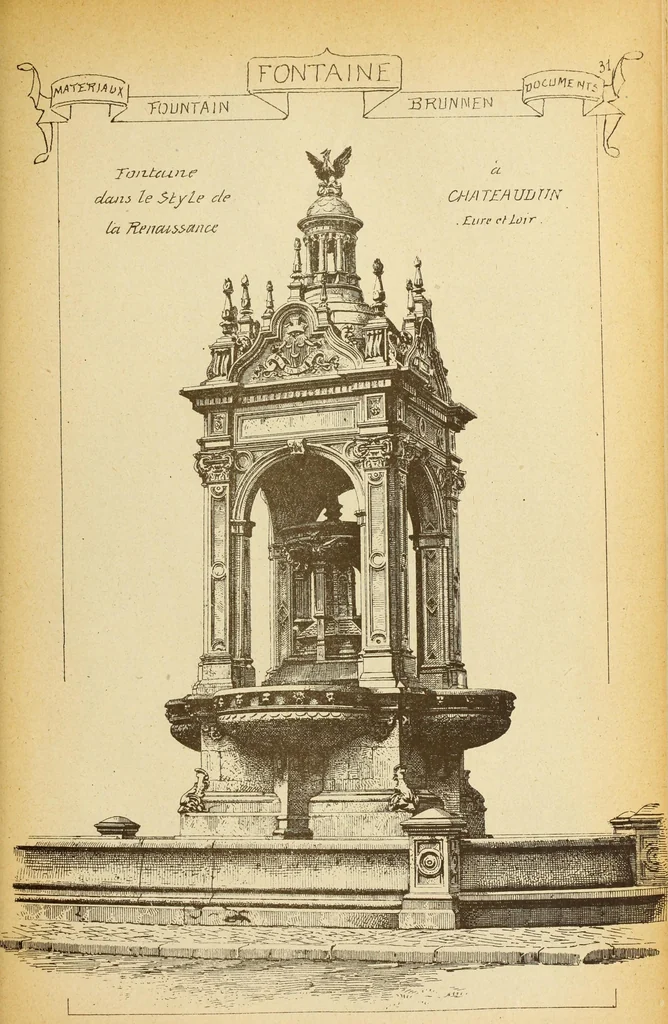 An illustration from Materials and documents of architecture and sculpture : classified alphabetically, 1915, leaf 38
