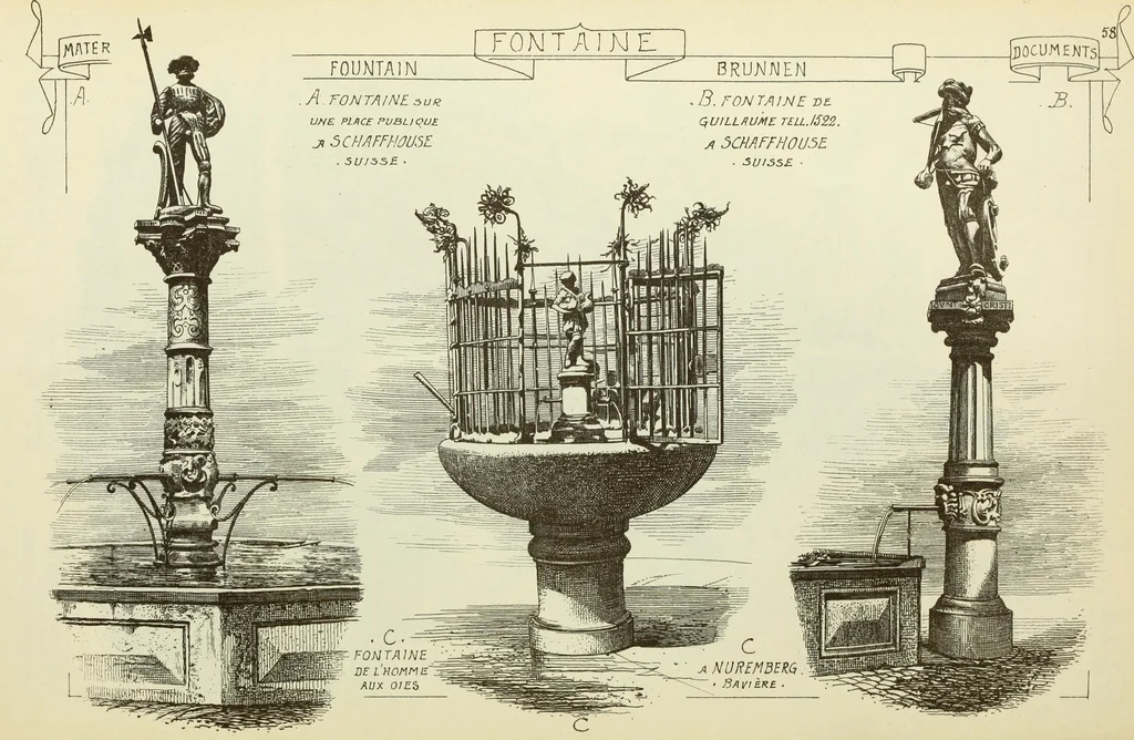 An illustration from Materials and documents of architecture and sculpture : classified alphabetically, 1915, leaf 65