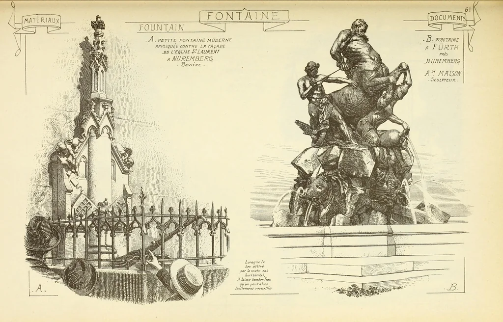 An illustration from Materials and documents of architecture and sculpture : classified alphabetically, 1915, leaf 68