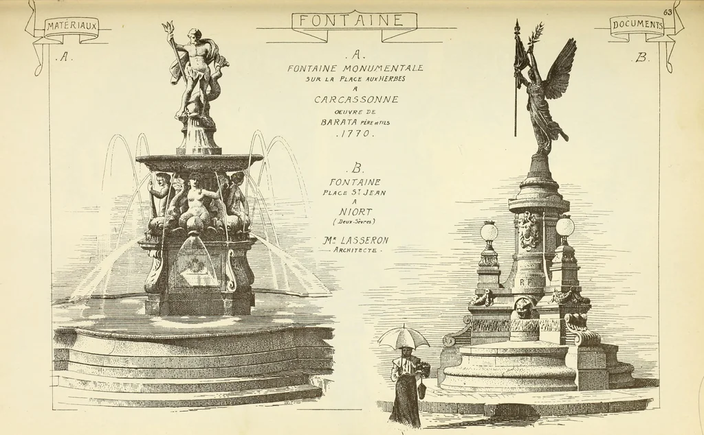 An illustration from Materials and documents of architecture and sculpture : classified alphabetically, 1915, leaf 70