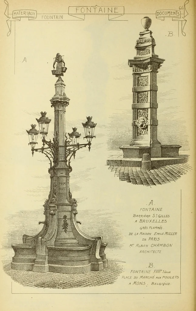An illustration from Materials and documents of architecture and sculpture : classified alphabetically, 1915, leaf 73