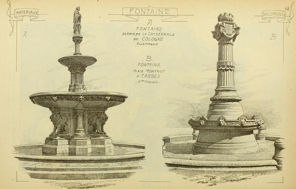 An illustration from Materials and documents of architecture and sculpture : classified alphabetically, 1915, leaf 75