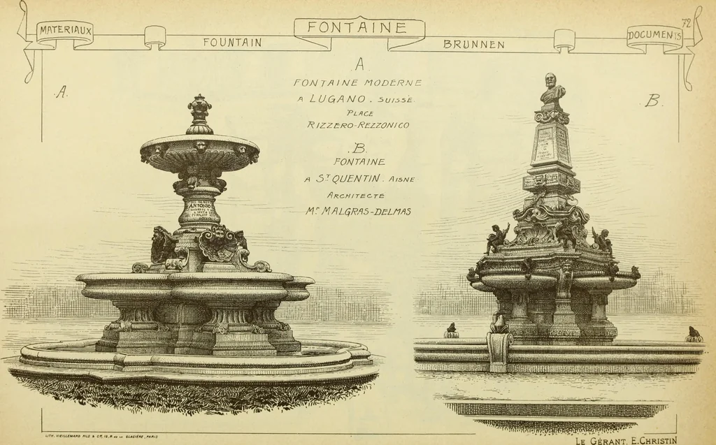 An illustration from Materials and documents of architecture and sculpture : classified alphabetically, 1915, leaf 79