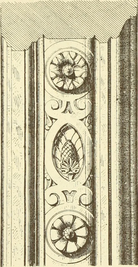 An illustration from Materials and documents of architecture and sculpture : classified alphabetically, 1915, leaf 96