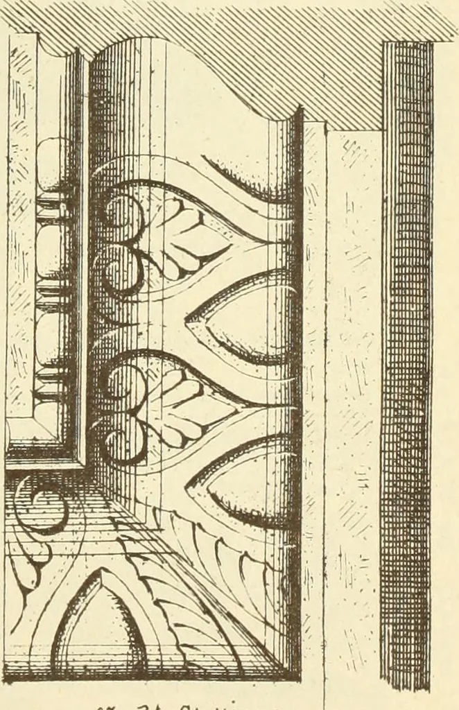 An illustration from Materials and documents of architecture and sculpture : classified alphabetically, 1915, leaf 96