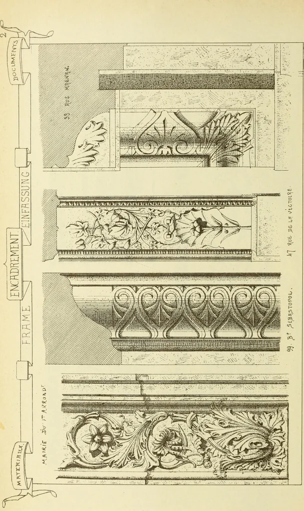 An illustration from Materials and documents of architecture and sculpture : classified alphabetically, 1915, leaf 97