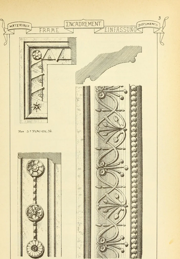 An illustration from Materials and documents of architecture and sculpture : classified alphabetically, 1915, leaf 98