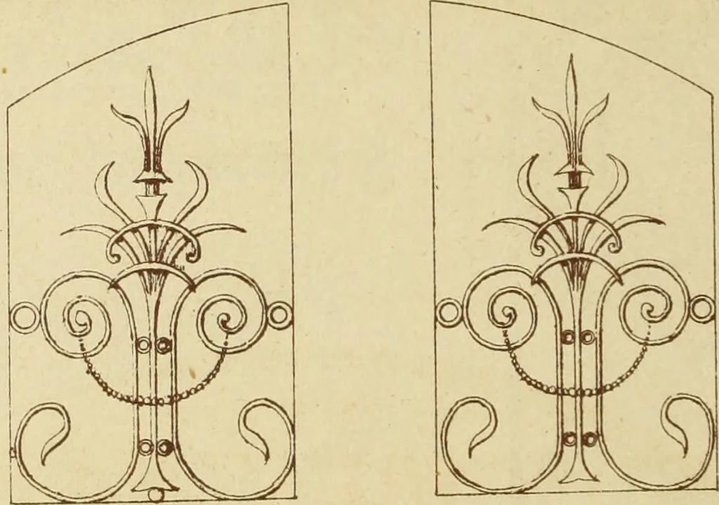 An illustration from Materials and documents of architecture and sculpture : classified alphabetically, 1915, leaf 103