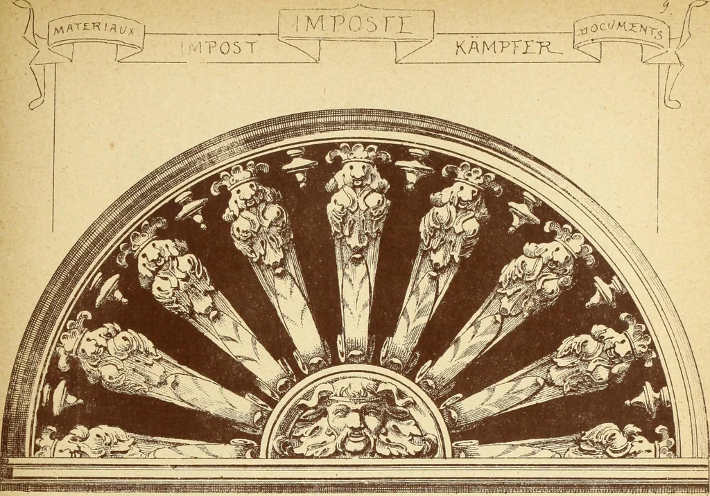 An illustration from Materials and documents of architecture and sculpture : classified alphabetically, 1915, leaf 104
