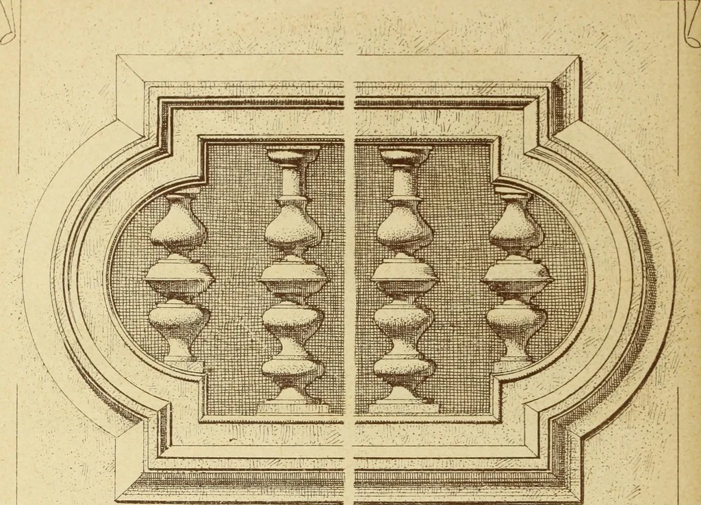 An illustration from Materials and documents of architecture and sculpture : classified alphabetically, 1915, leaf 105
