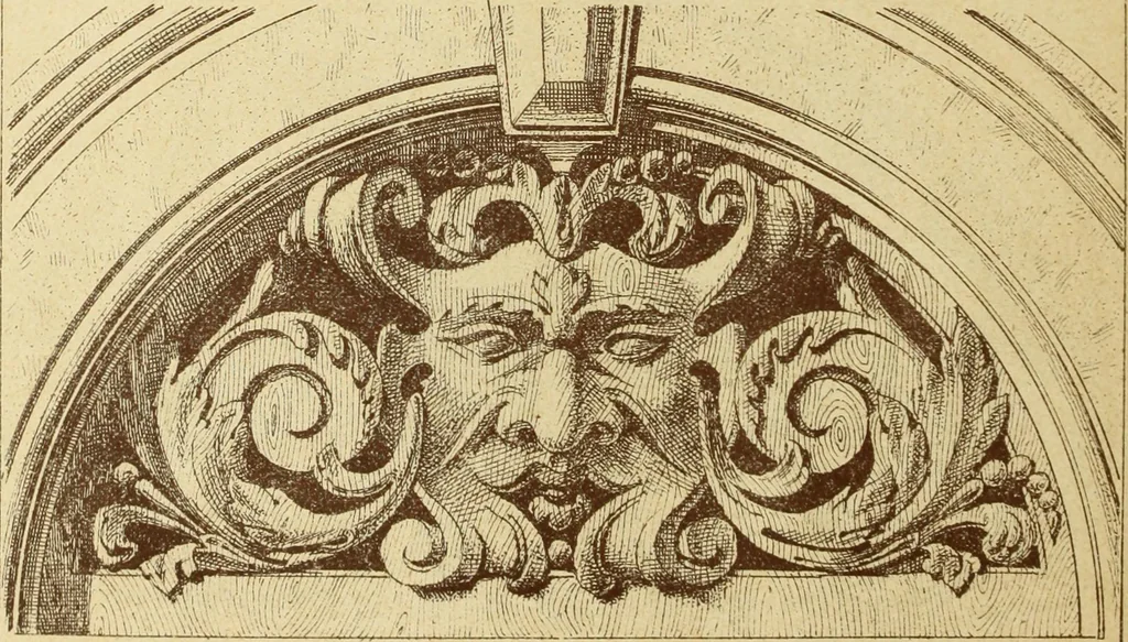 An illustration from Materials and documents of architecture and sculpture : classified alphabetically, 1915, leaf 105