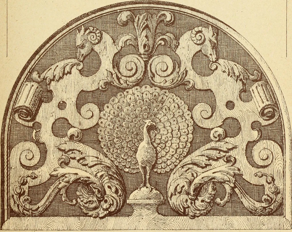 An illustration from Materials and documents of architecture and sculpture : classified alphabetically, 1915, leaf 106