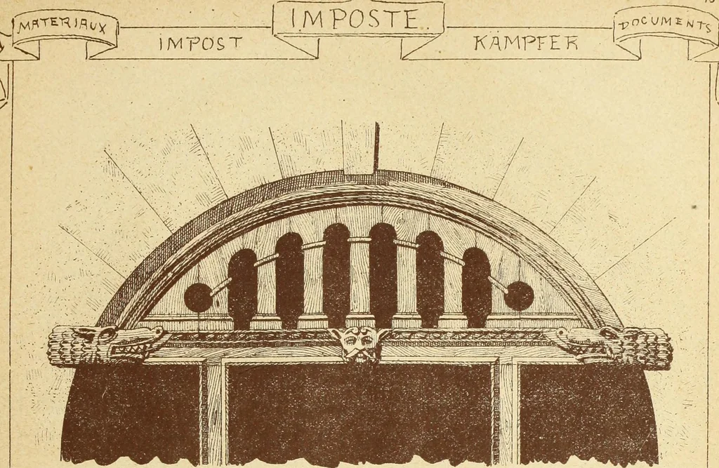 An illustration from Materials and documents of architecture and sculpture : classified alphabetically, 1915, leaf 110
