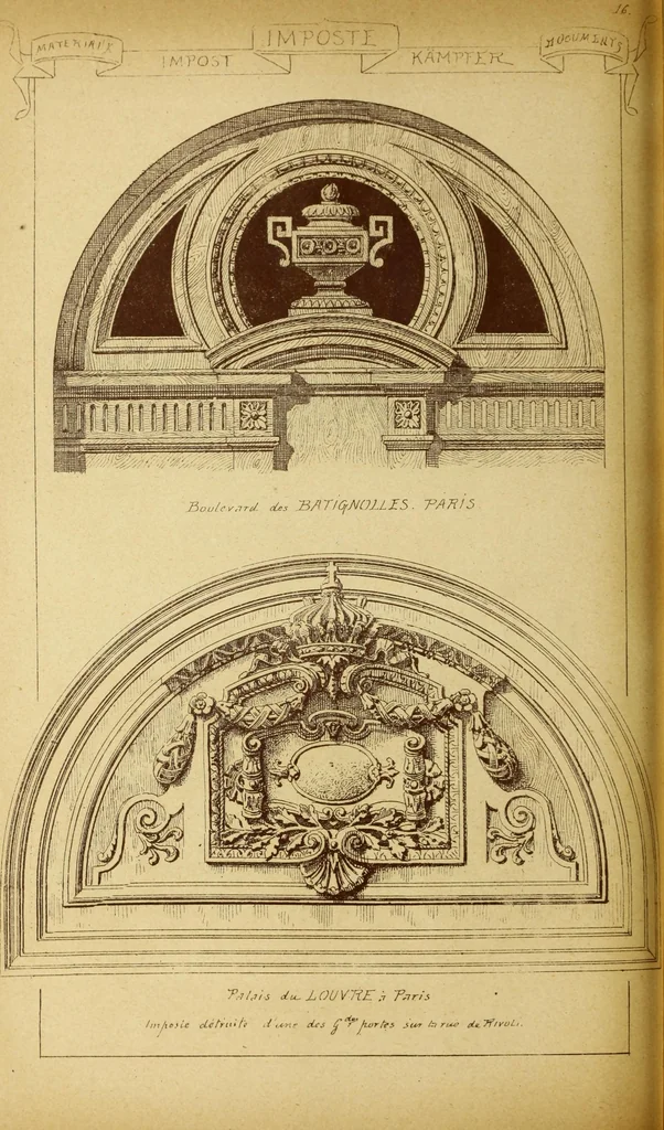 An illustration from Materials and documents of architecture and sculpture : classified alphabetically, 1915, leaf 111