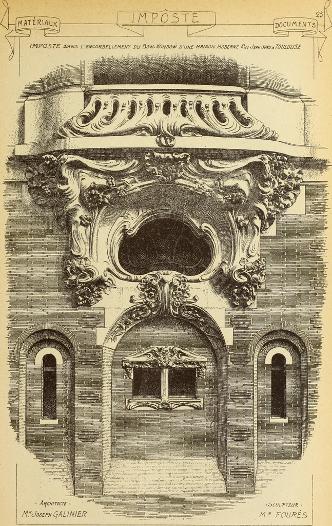An illustration from Materials and documents of architecture and sculpture : classified alphabetically, 1915, leaf 120