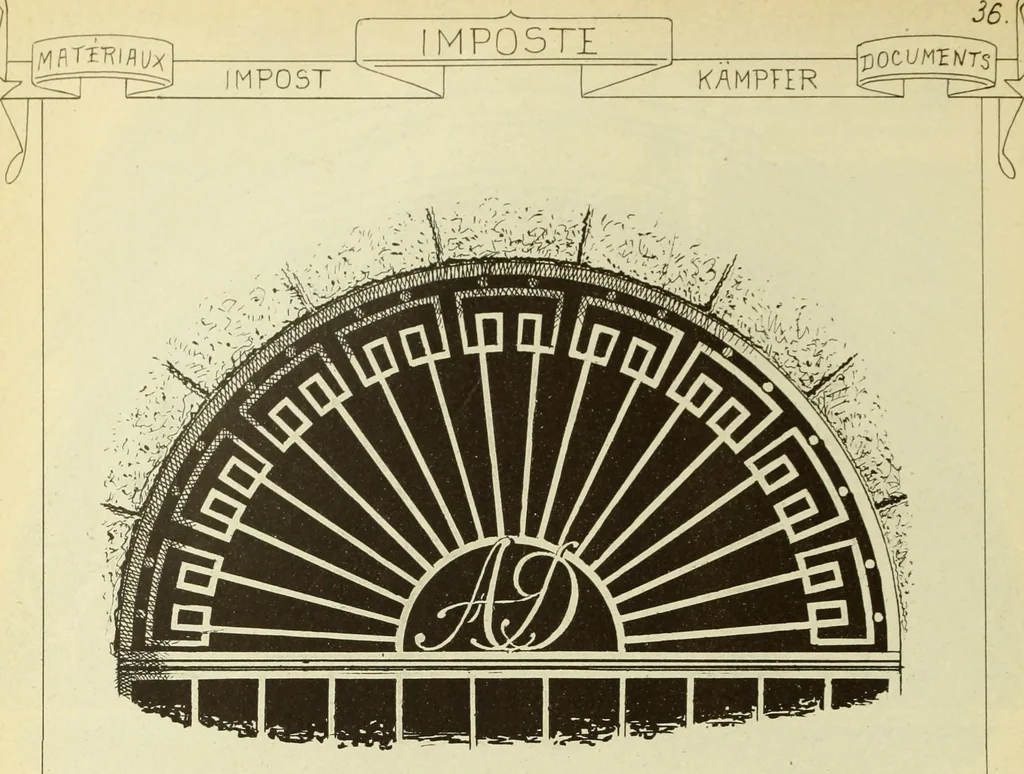 An illustration from Materials and documents of architecture and sculpture : classified alphabetically, 1915, leaf 131