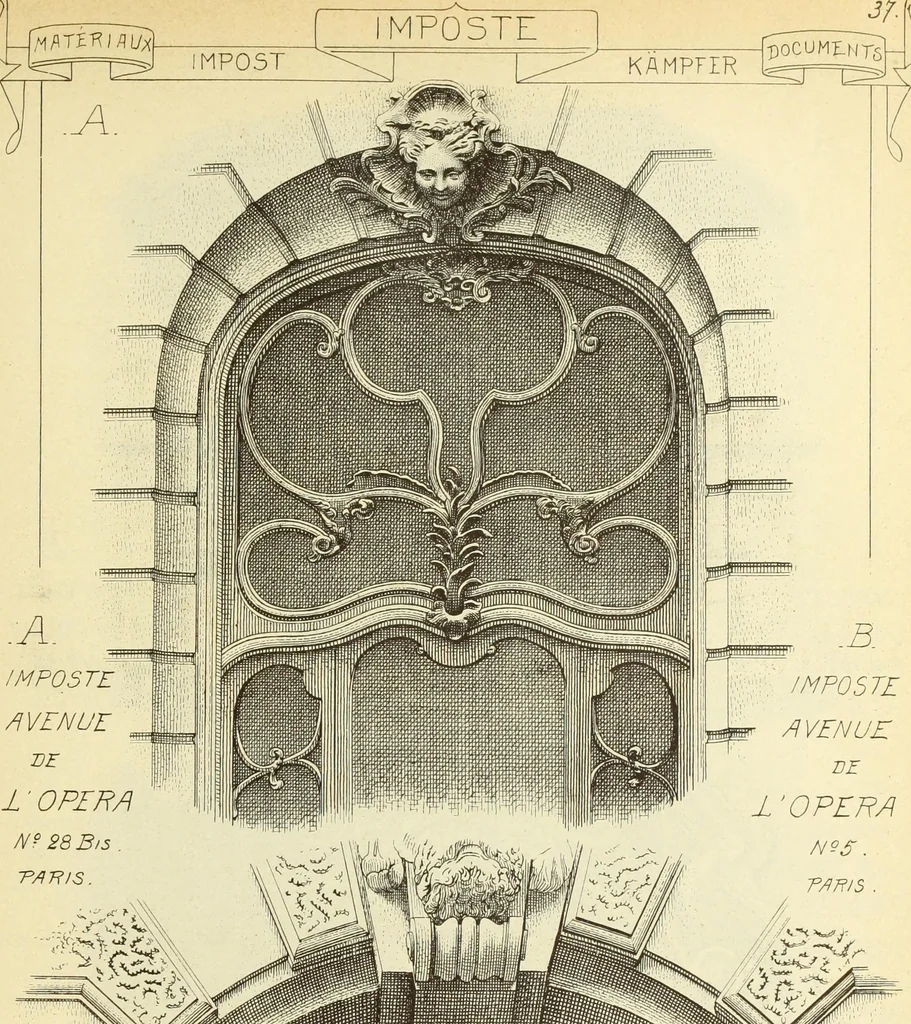 An illustration from Materials and documents of architecture and sculpture : classified alphabetically, 1915, leaf 132