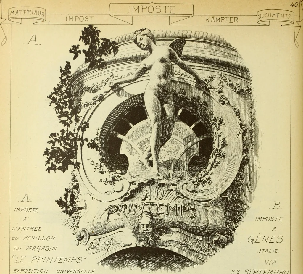 An illustration from Materials and documents of architecture and sculpture : classified alphabetically, 1915, leaf 135