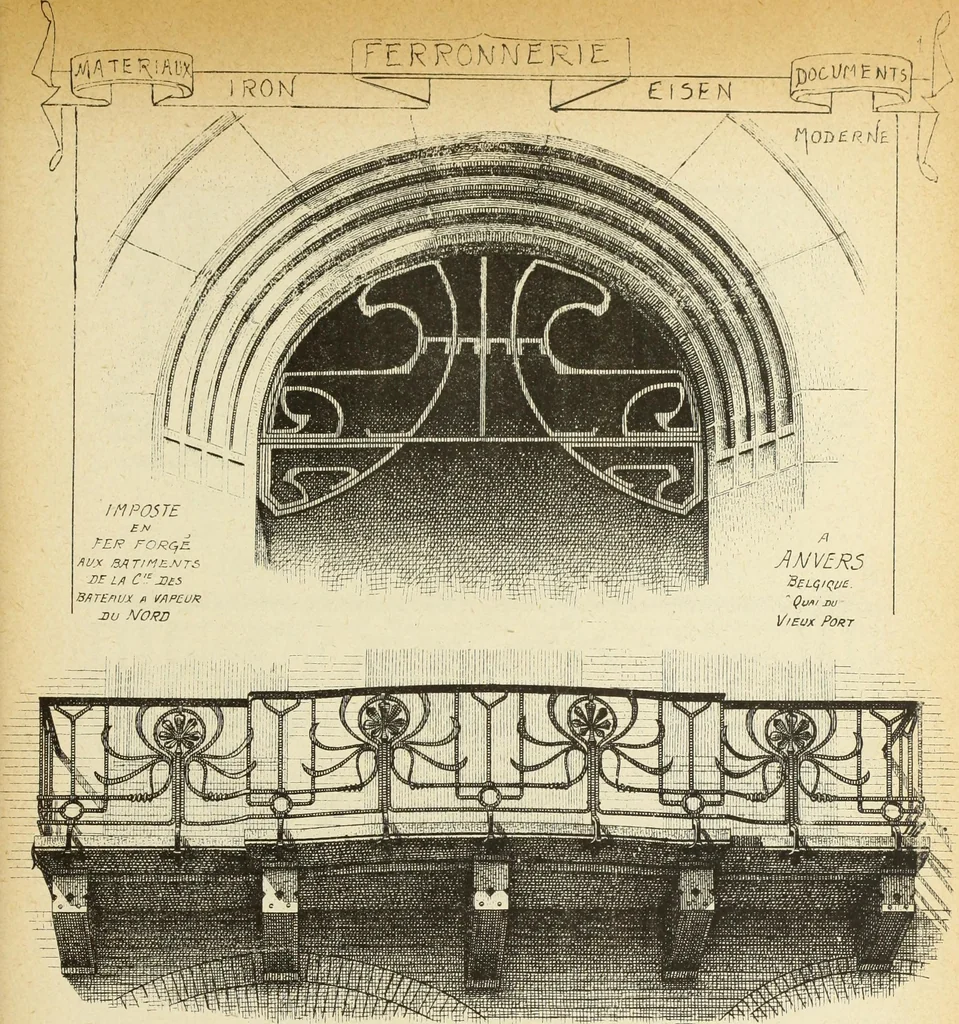 An illustration from Materials and documents of architecture and sculpture : classified alphabetically, 1915, leaf 136
