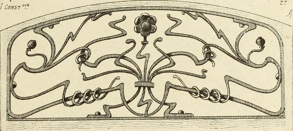 An illustration from Materials and documents of architecture and sculpture : classified alphabetically, 1915, leaf 138