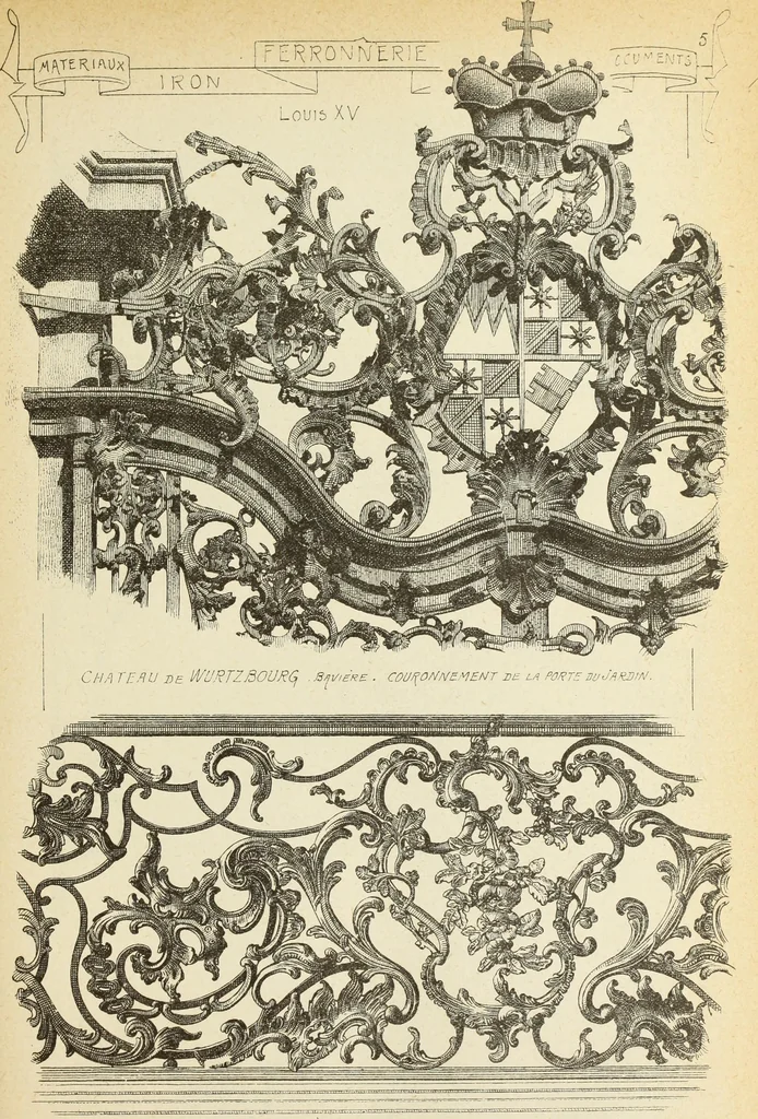 An illustration from Materials and documents of architecture and sculpture : classified alphabetically, 1915, leaf 140
