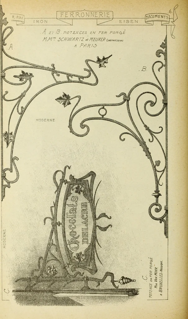 An illustration from Materials and documents of architecture and sculpture : classified alphabetically, 1915, leaf 141