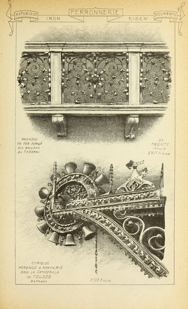 An illustration from Materials and documents of architecture and sculpture : classified alphabetically, 1915, leaf 142