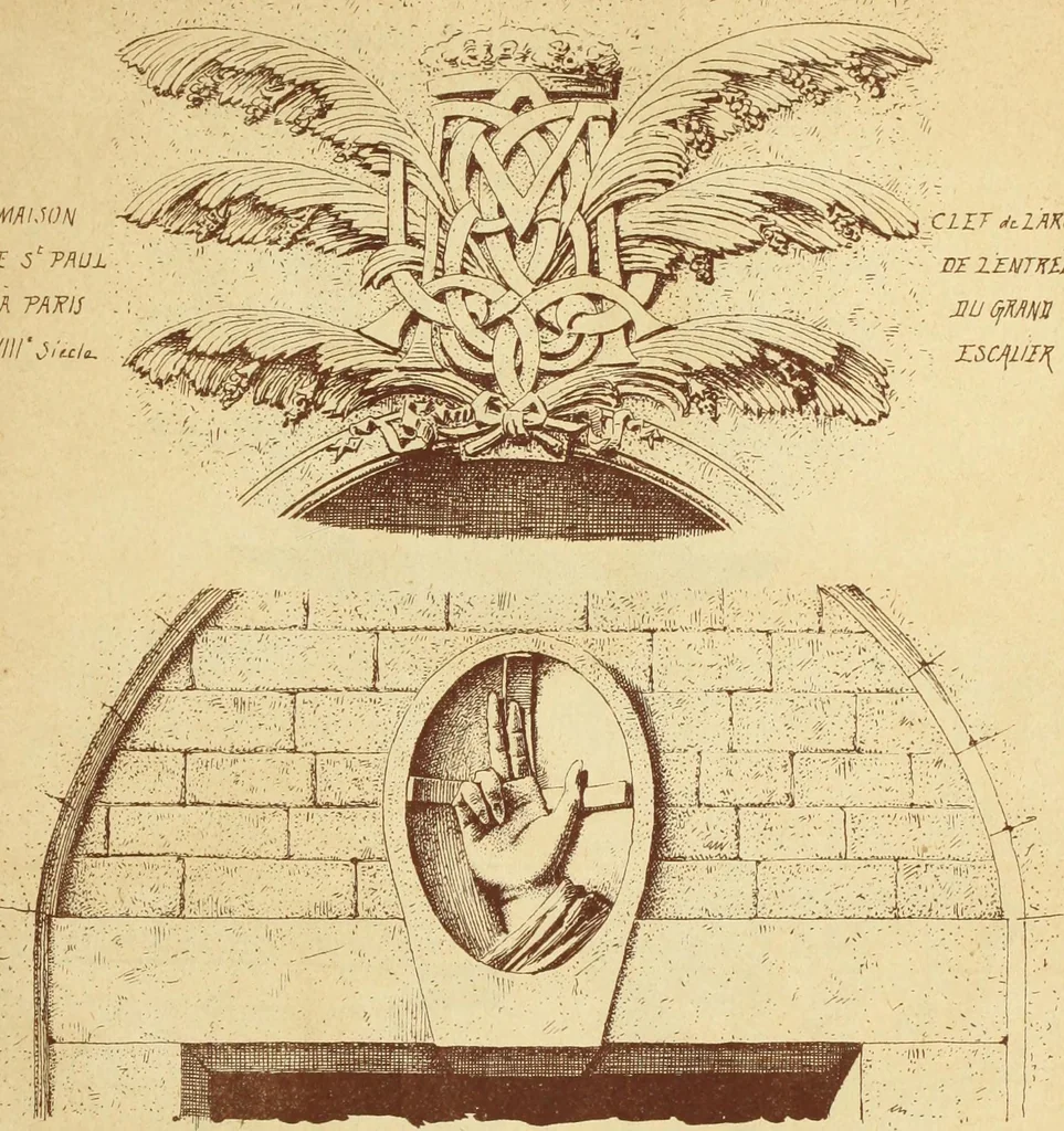 An illustration from Materials and documents of architecture and sculpture : classified alphabetically, 1915, leaf 160