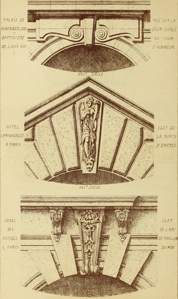 An illustration from Materials and documents of architecture and sculpture : classified alphabetically, 1915, leaf 163