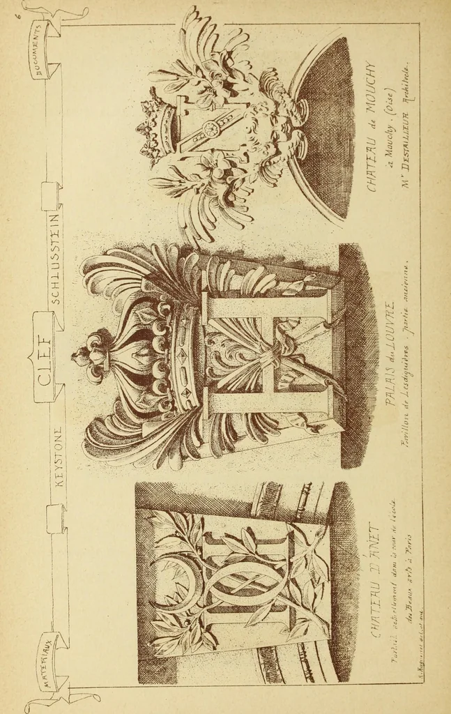 An illustration from Materials and documents of architecture and sculpture : classified alphabetically, 1915, leaf 165