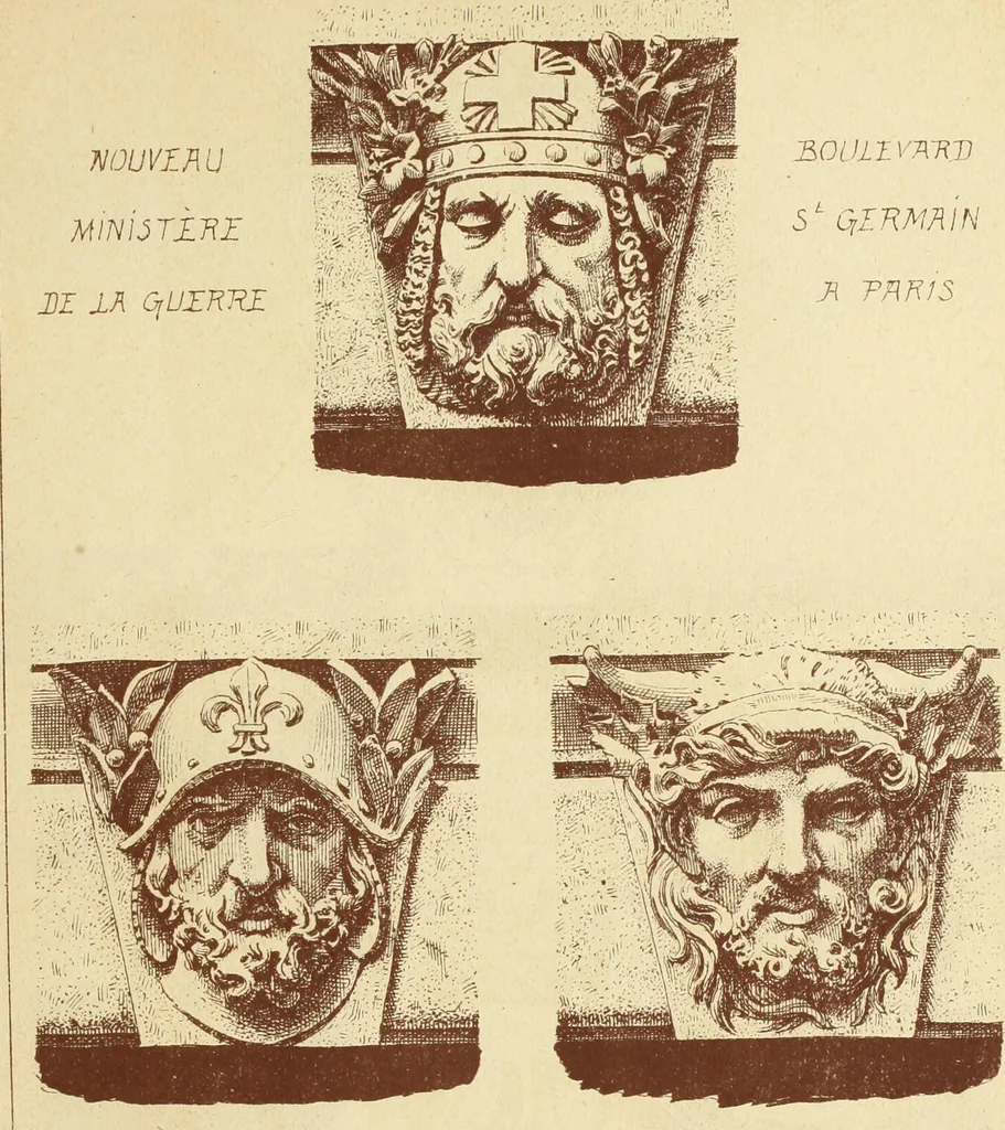 An illustration from Materials and documents of architecture and sculpture : classified alphabetically, 1915, leaf 166
