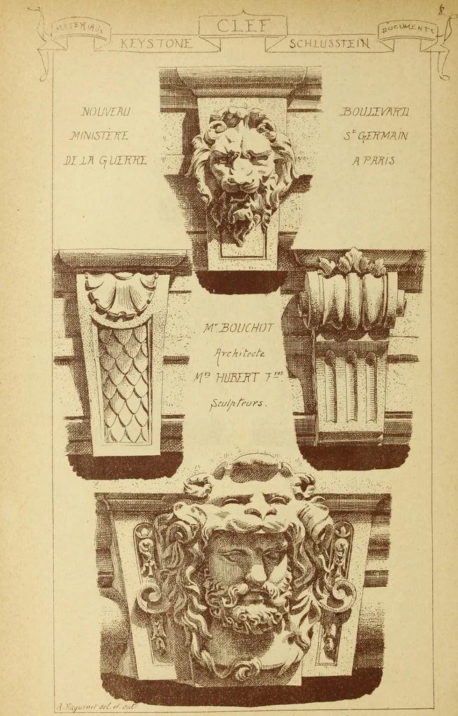 An illustration from Materials and documents of architecture and sculpture : classified alphabetically, 1915, leaf 167